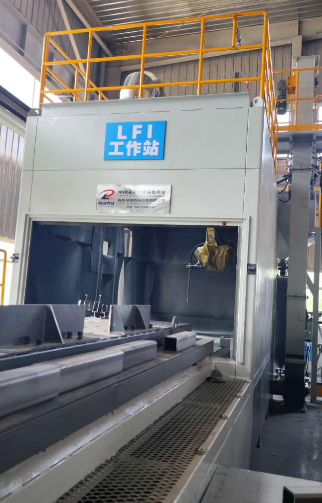 静海大口径喷砂机 适合大型工件处理